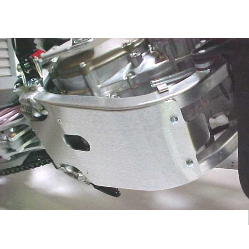 SKID PLATE CNC ALUMINUM HONDA CR250 02-07